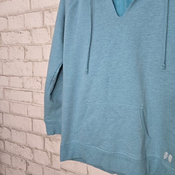 Victoria Secret v-neck hooded sweatshirt - Picture 2 of 11